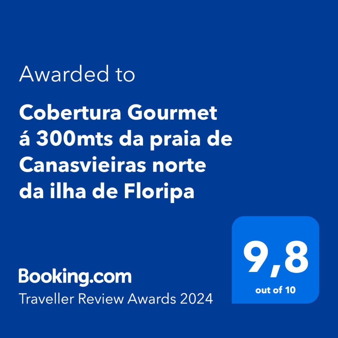 Cobertura Gourmet A 300Mts Da Praia De Canasvieiras Norte Da Ilha De Floripa ฟลอเรียนอโปลิส ภายนอก รูปภาพ