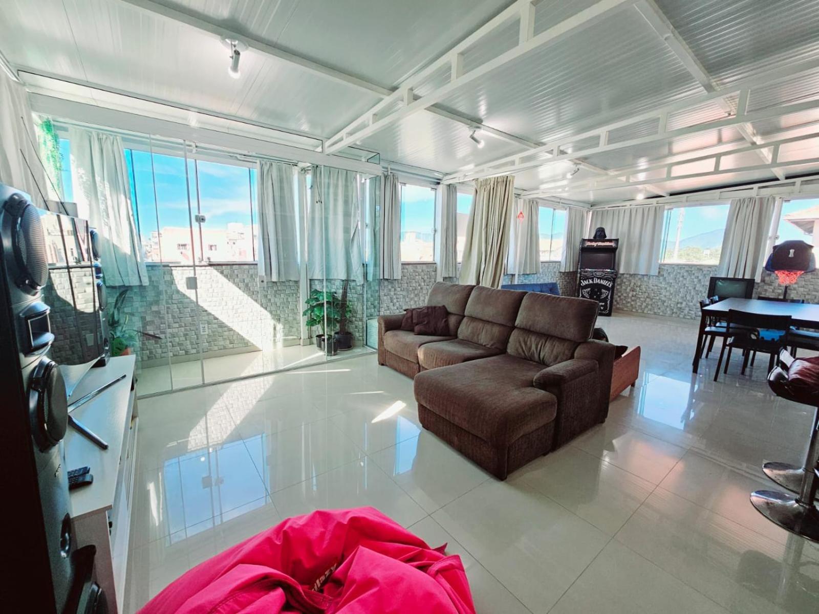 Cobertura Gourmet A 300Mts Da Praia De Canasvieiras Norte Da Ilha De Floripa ฟลอเรียนอโปลิส ภายนอก รูปภาพ